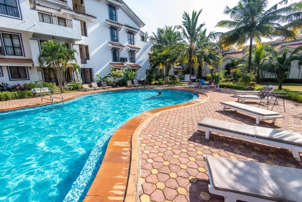 The Cozy Nook 1Bhk Private Apartment - Riviera Hermitage Arpora Bagian luar foto